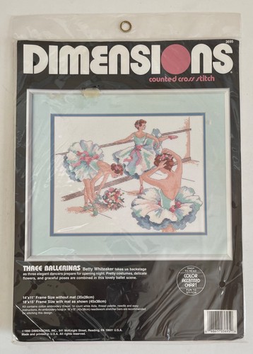 Dimensions three ballerinas - dimensions,